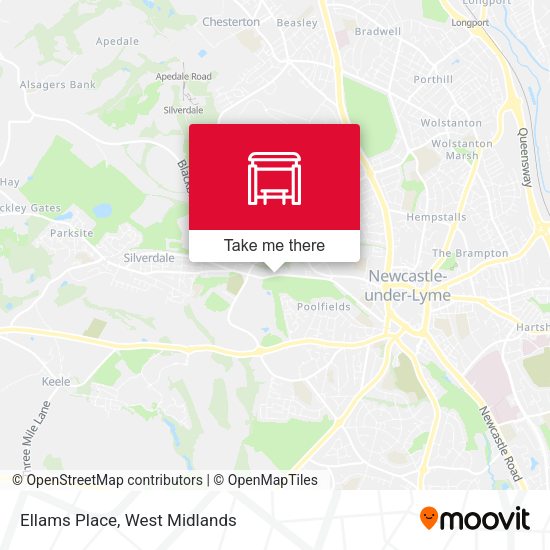 Ellams Place map
