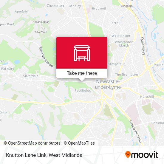 Knutton Lane Link map