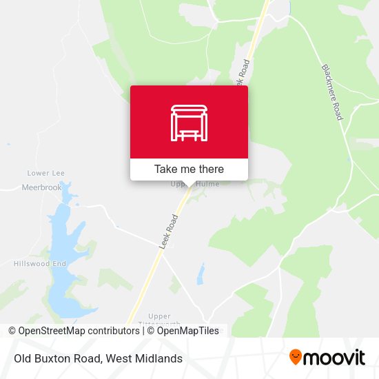 Old Buxton Road map