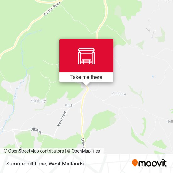 Summerhill Lane map