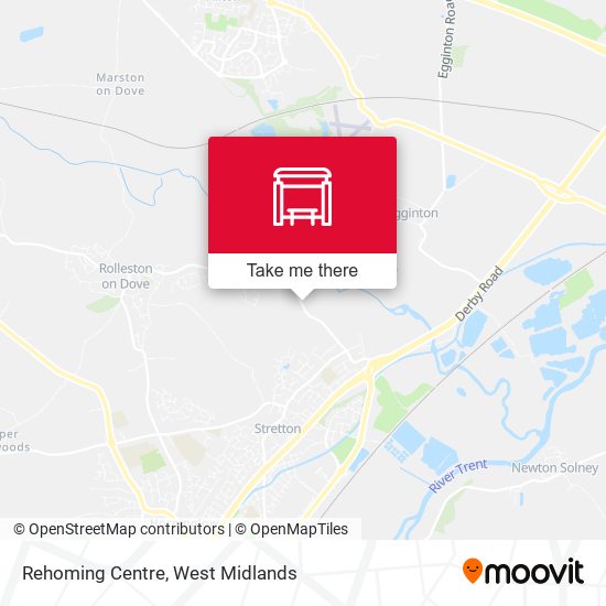 Rehoming Centre map