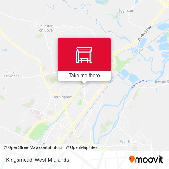Kingsmead map
