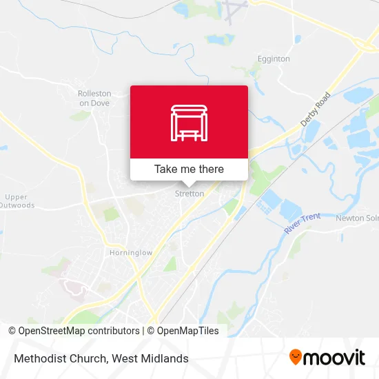 Methodist Church map
