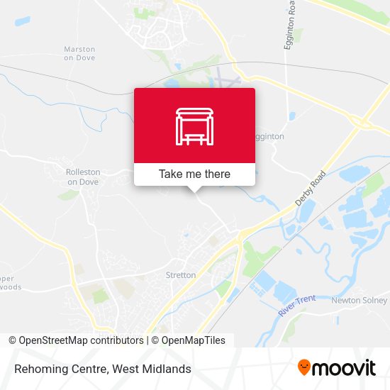 Rehoming Centre map