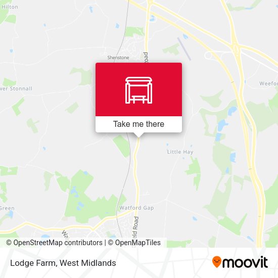 Lodge Farm map