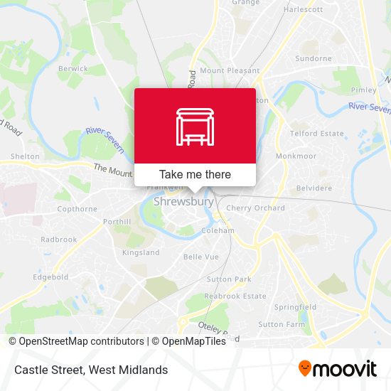 Castle Street map