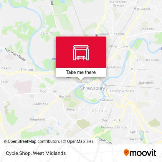 Cycle Shop map