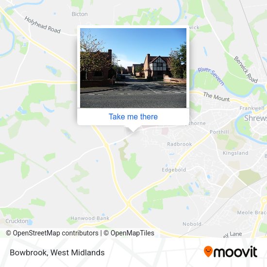 Bowbrook map