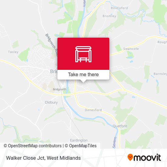 Walker Close Jct map