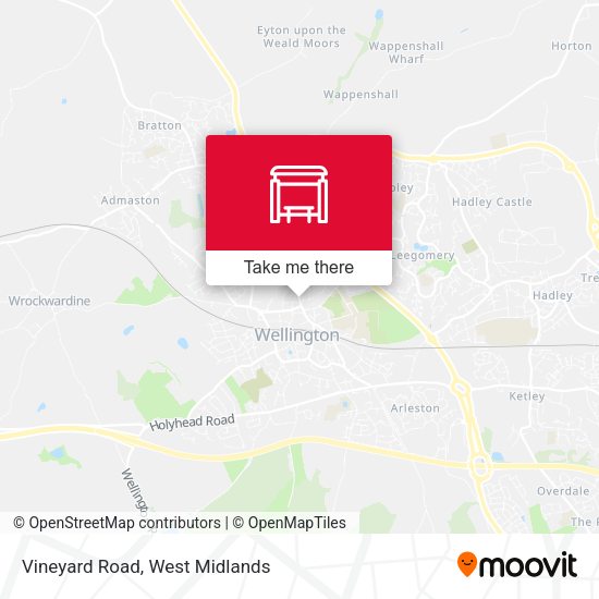 Vineyard Road map