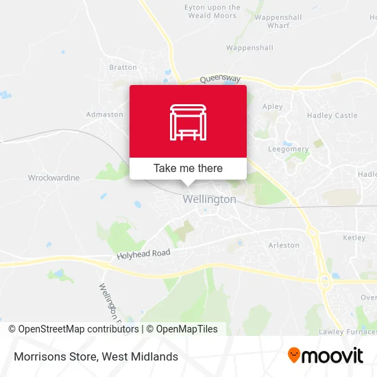 Morrisons Store map