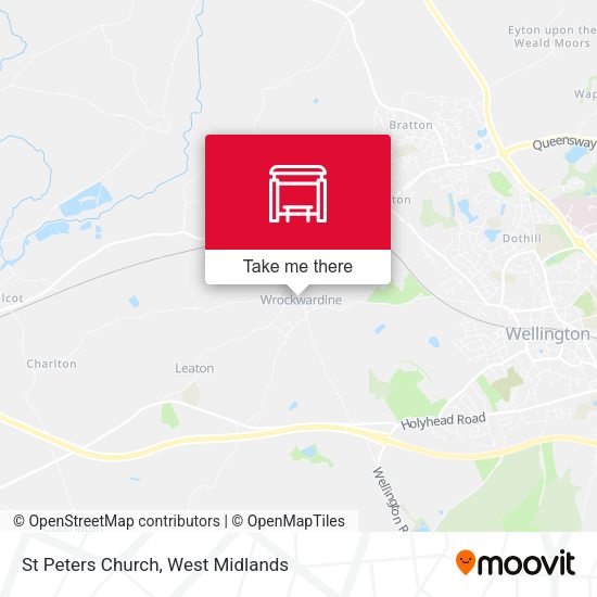 St Peters Church map