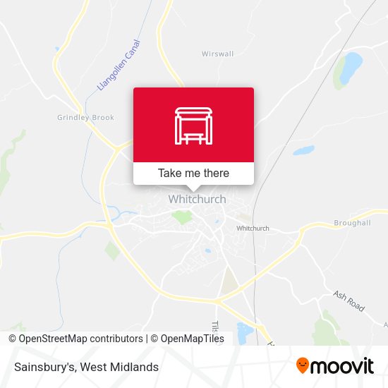 Sainsbury's map
