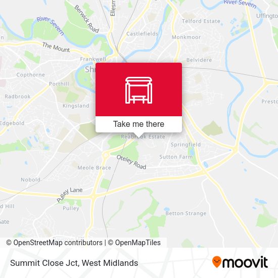 Summit Close Jct map