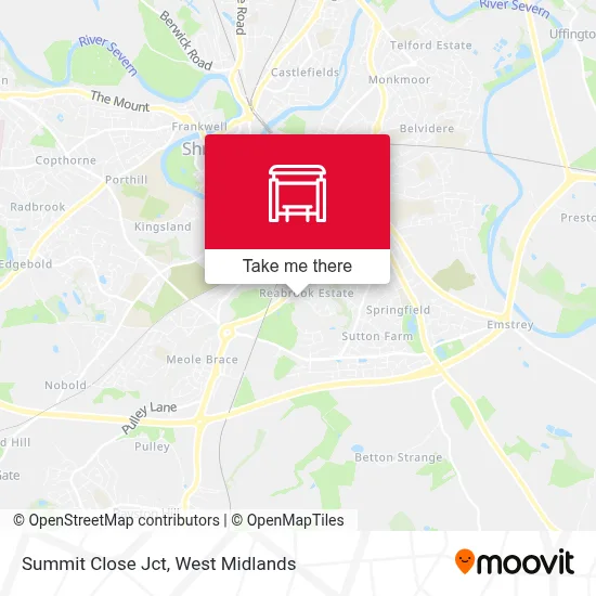 Summit Close Jct map