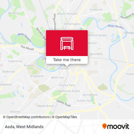 Asda map