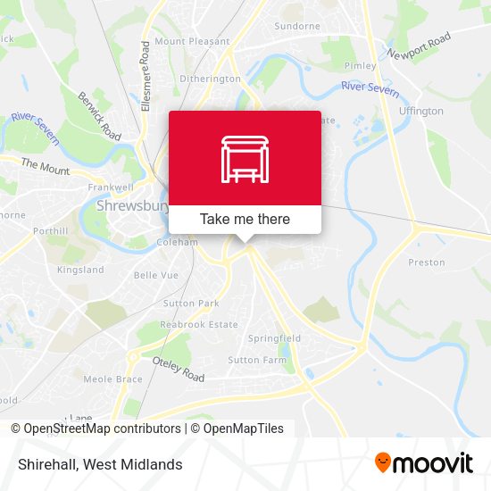 Shirehall map