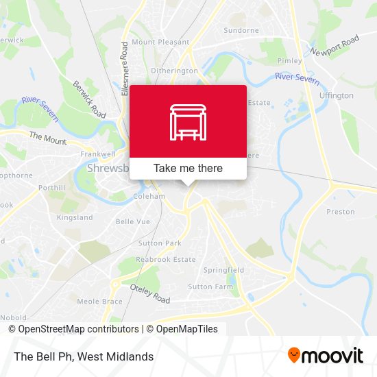 The Bell Ph map