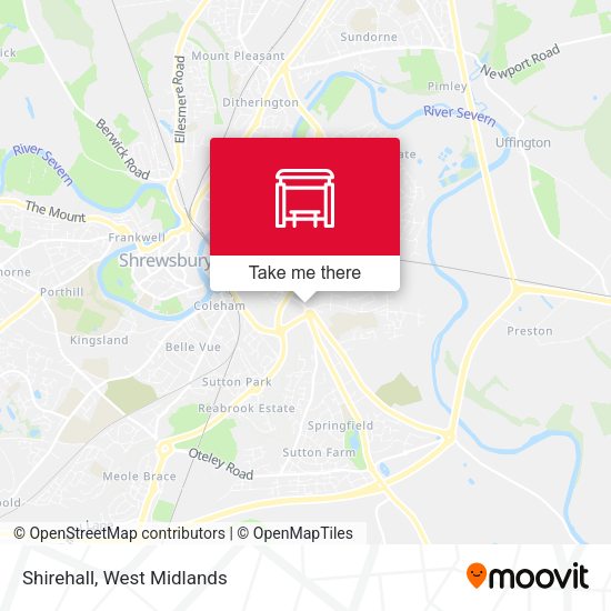 Shirehall map