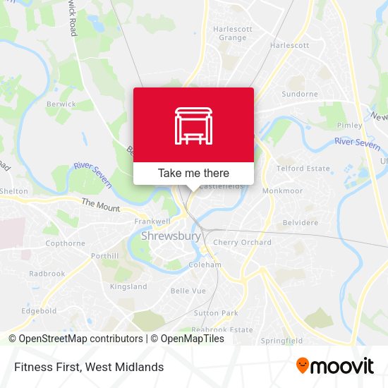 Fitness First map