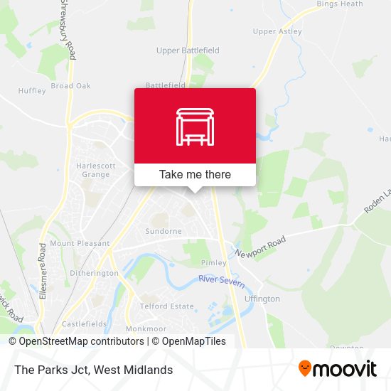 The Parks Jct map