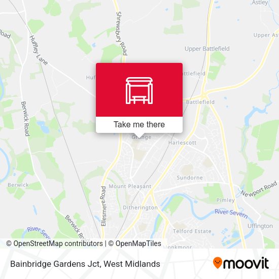 Bainbridge Gardens Jct map