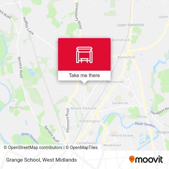 Grange School map