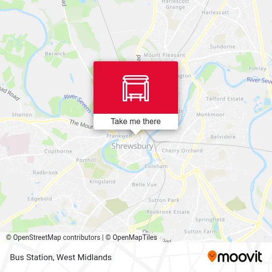 Bus Station map