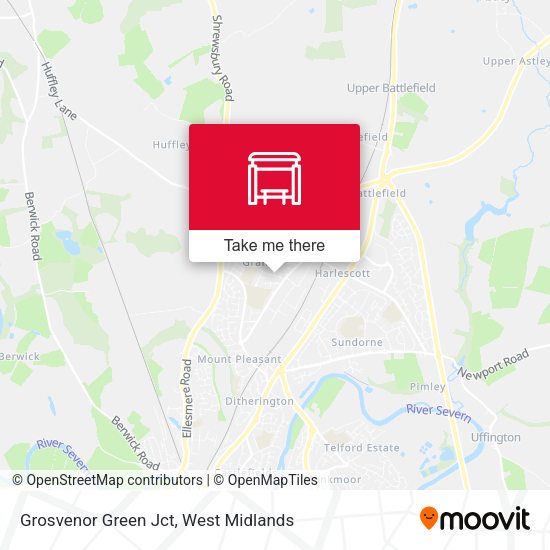 Grosvenor Green Jct map