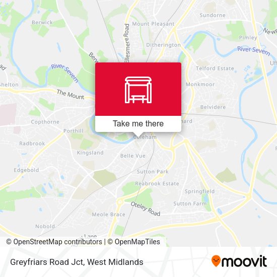 Greyfriars Road Jct map
