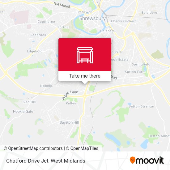 Chatford Drive Jct map