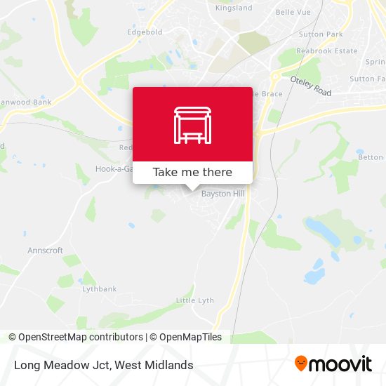 Long Meadow Jct map