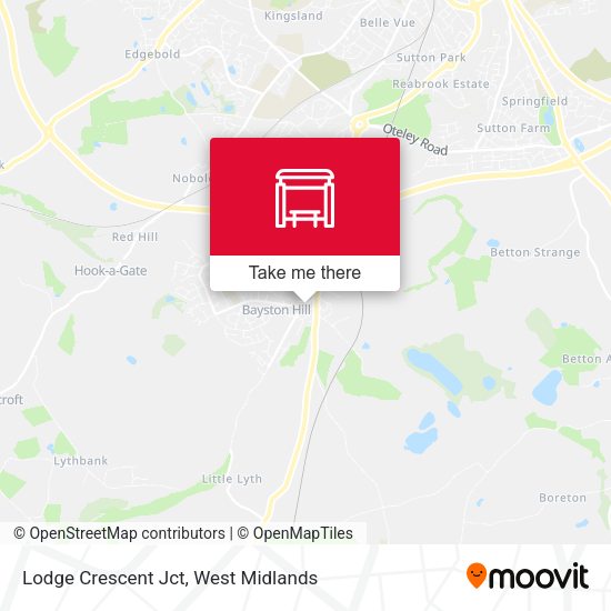 Lodge Crescent Jct map