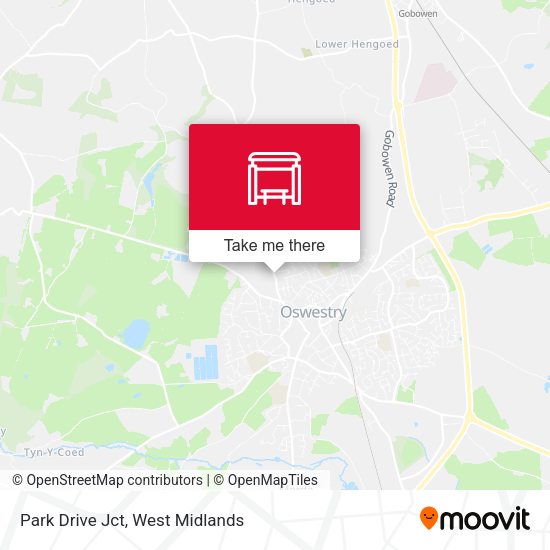 Park Drive Jct map