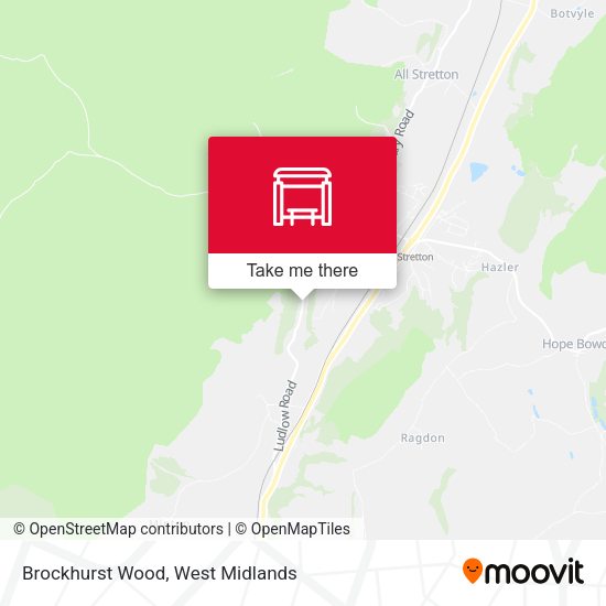 Brockhurst Wood map