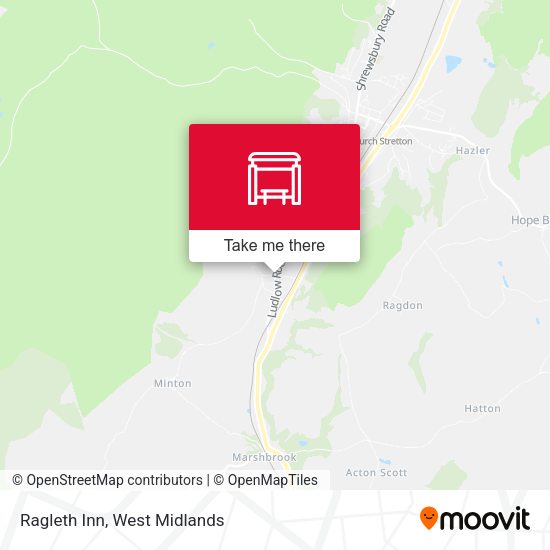 Ragleth Inn map