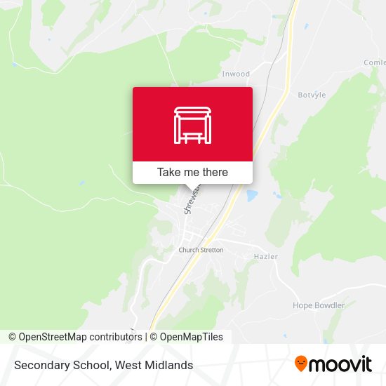 Secondary School map