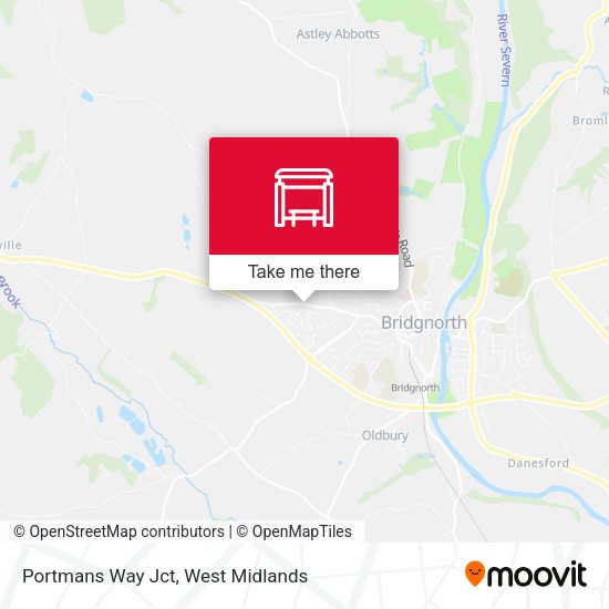 Portmans Way Jct map