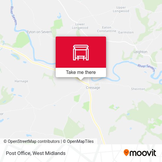 Post Office map