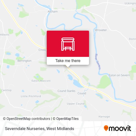 Severndale Nurseries map