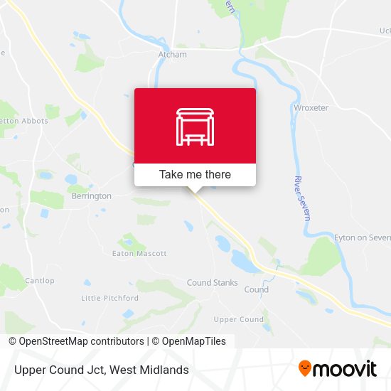 Upper Cound Jct map