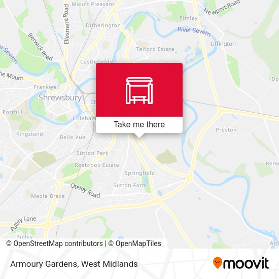 Armoury Gardens map