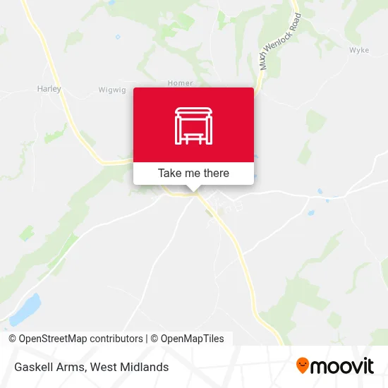 Gaskell Arms map