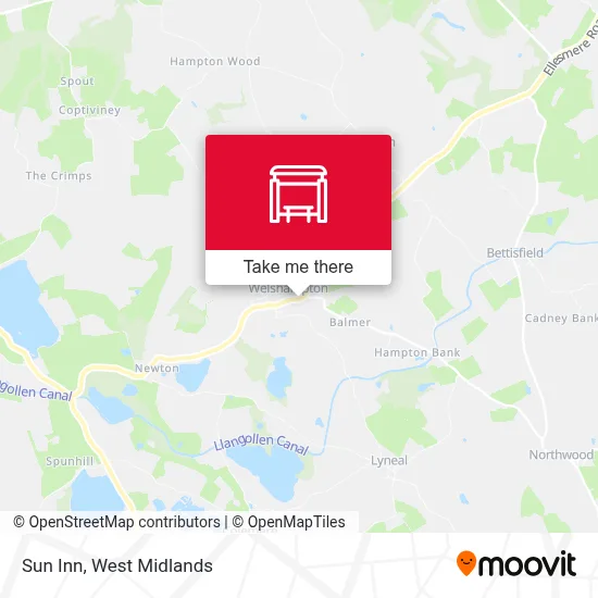 Sun Inn map