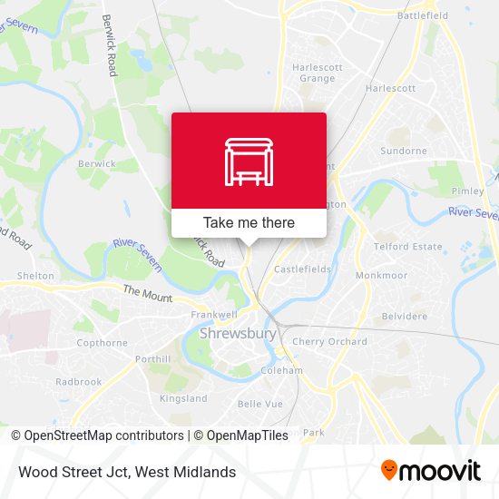Wood Street Jct map