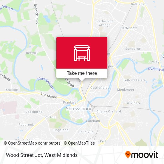 Wood Street Jct map