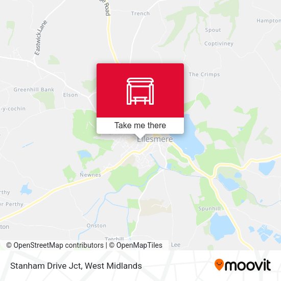 Stanham Drive Jct map