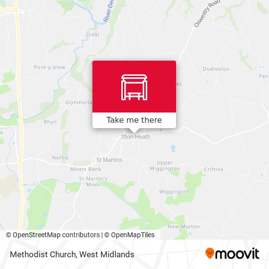 Methodist Church map