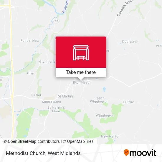 Methodist Church map