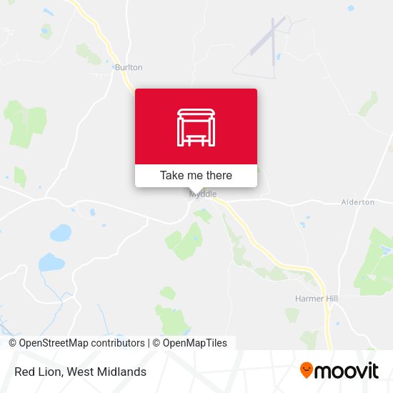 Red Lion map